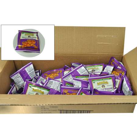 Annies Annie's Organic K-12 Cheddar Bunny Crackers 0.75 oz. Bag, PK100 13562-49828